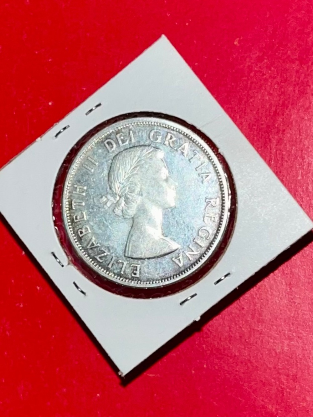 Canadian silver dollar - 1963 - Good Condition